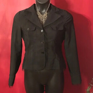 CHESLEY FRINGE JACKET SIZE M